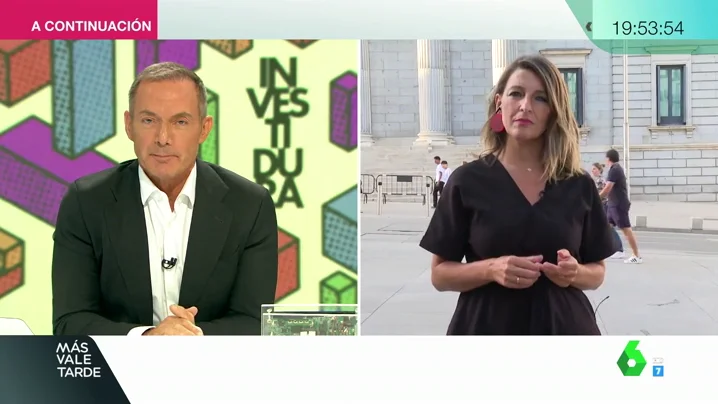 Yolanda Díaz, portavoz de Galicia en Común
