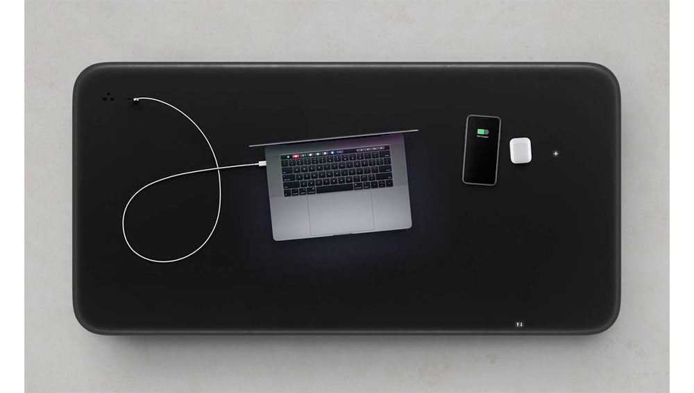 Varios dispositivos cargando sin cables