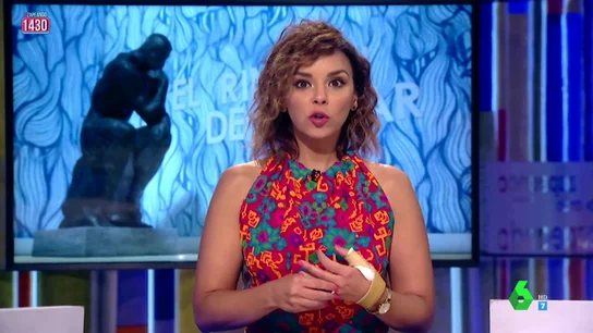 La sarcástica reacción de Chenoa ante la redada ficticia emitida en un programa de televisión ZAPEANDO