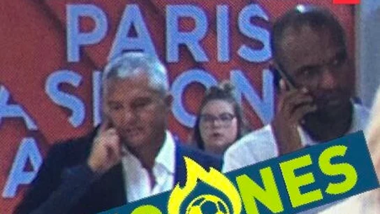Javier Bordas y Eric Abidal, en París para negociar por Neymar Javier Bordas y Eric Abidal, en París para negociar por Neymar