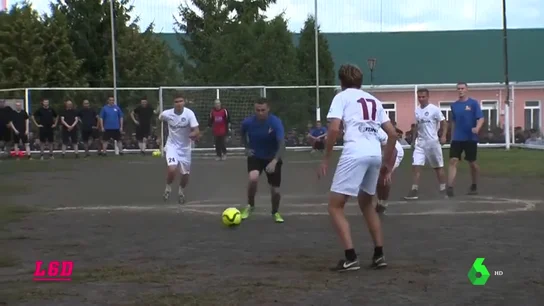 Kokorin y Mamaev derrotan a un equipo de Tercera en la cárcel Kokorin y Mamaev derrotan a un equipo de Tercera en la cárcel