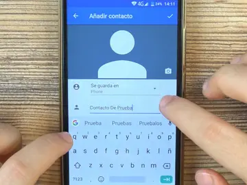 Contacto de móvil Contacto de móvil