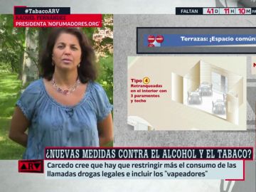 Raquel Fernández: "La ley antitabaco en las terrazas se está incumpliendo masivamente" Raquel Fernández: "La ley antitabaco en las terrazas se está incumpliendo masivamente"