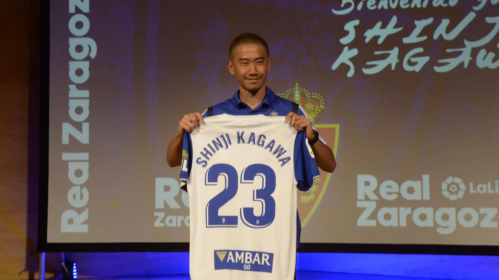 Shinji Kagawa, nuevo jugador del Zaragoza