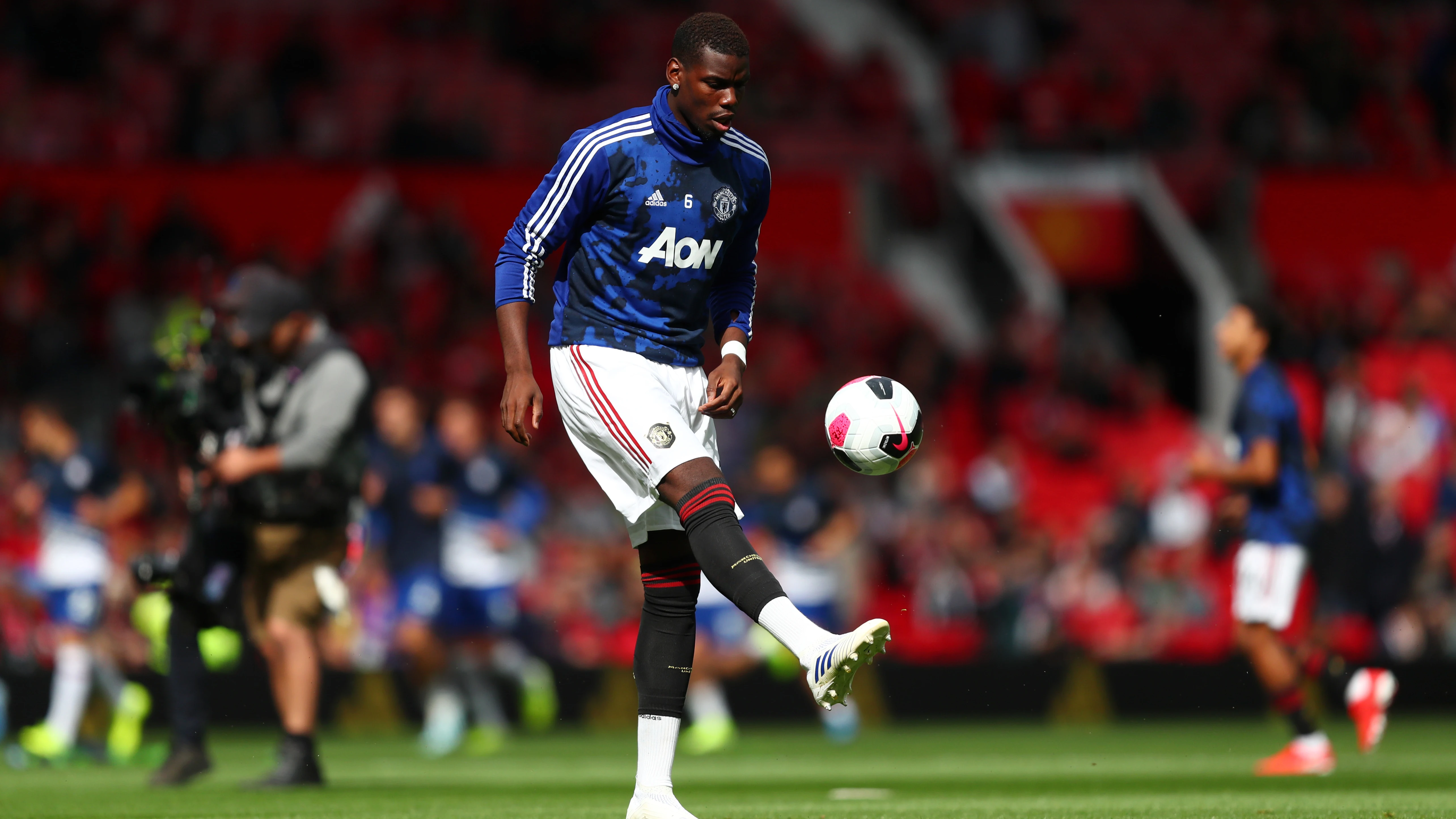 Pogba, jugador del Manchester United