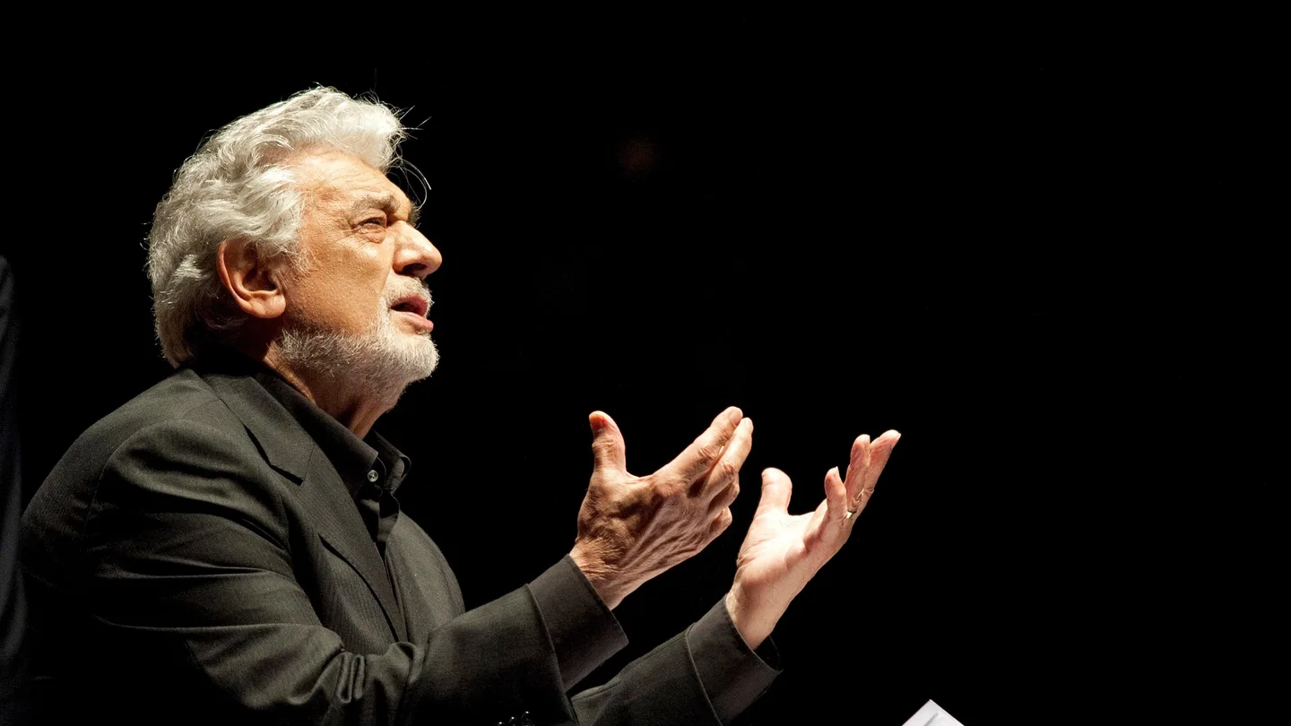 El tenor Plácido Domingo El tenor Plácido Domingo