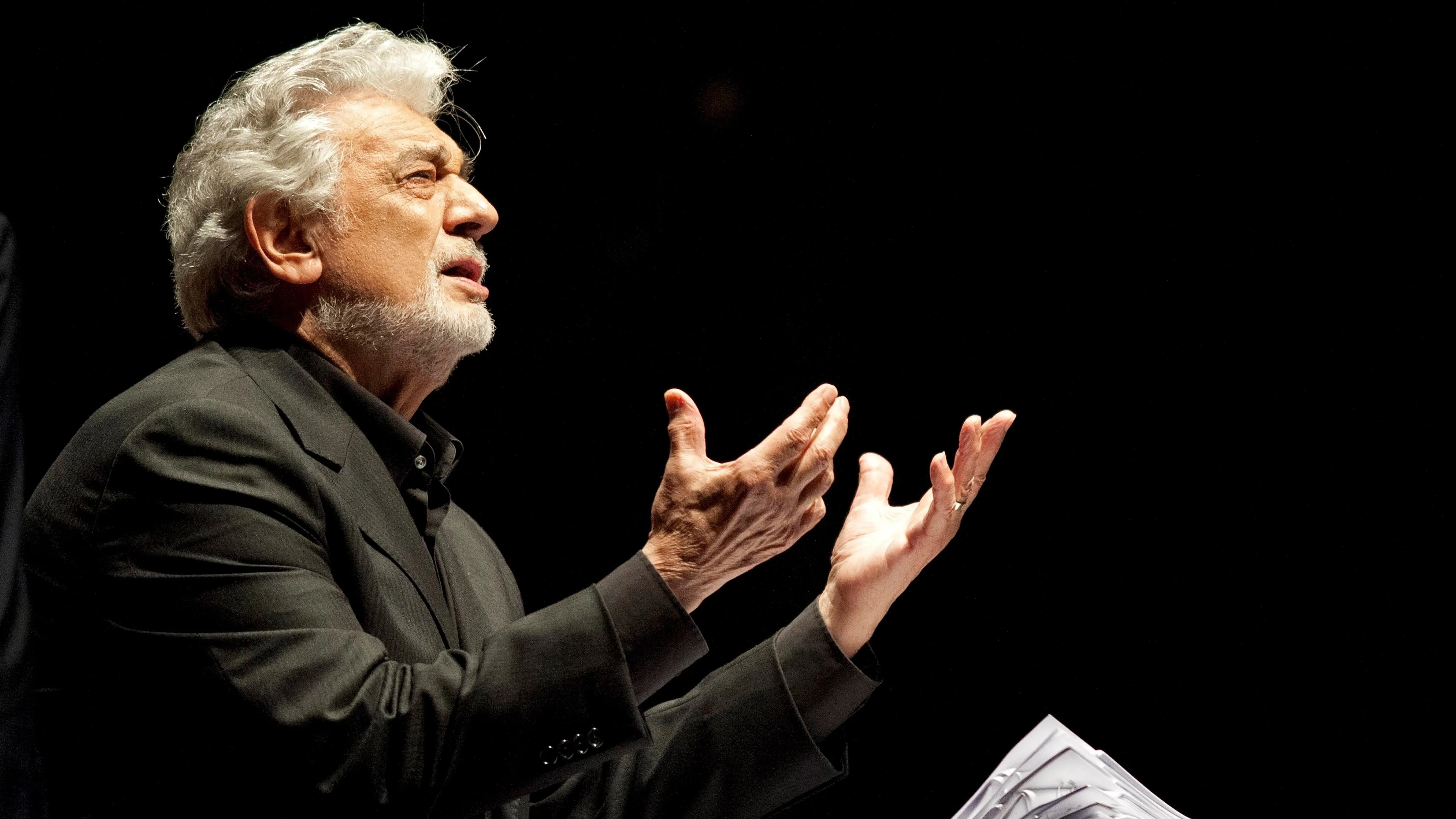 El tenor Plácido Domingo