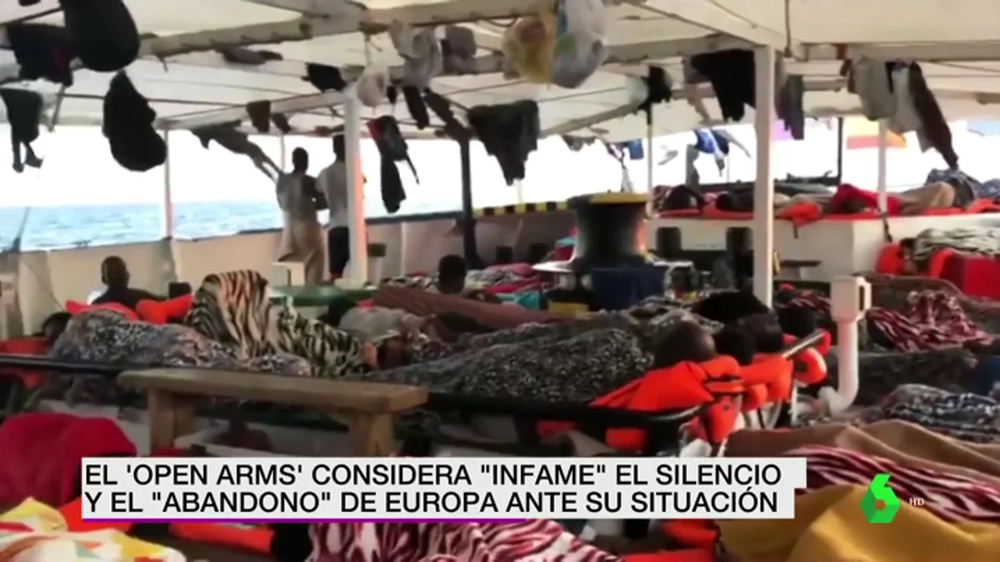 Open Arms denuncia el "abandono" de Europa y Kichi ofrece el puerto de Cádiz para desembarcar a los 151 migrantes Open Arms denuncia el "abandono" de Europa y Kichi ofrece el puerto de Cádiz para desembarcar a los 151 migrantes