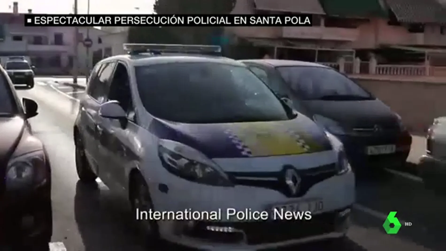 Espectacular persecución policial en Santa Pola tras un robo con violencia: "¡Quieto o disparo!"