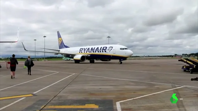 Imagen de archivo de un avión de Ryanair