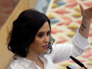 La candidata del PP a la Comunidad, Isabel Díaz Ayuso La candidata del PP a la Comunidad, Isabel Díaz Ayuso
