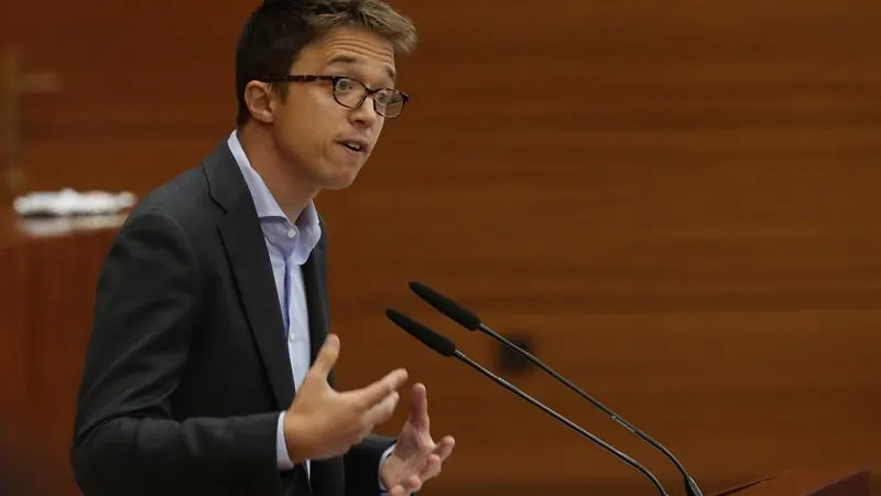 El portavoz de Más Madrid, Íñigo Errejón