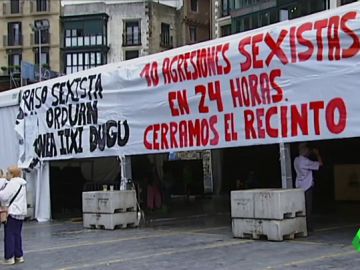 Convocan manifestaciones en San Sebastián y Bilbao contra las agresiones machistas Convocan manifestaciones en San Sebastián y Bilbao contra las agresiones machistas
