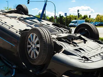Coche accidentado Coche accidentado