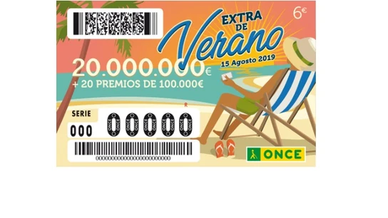 Sorteo Extra de Verano de la ONCE Sorteo Extra de Verano de la ONCE