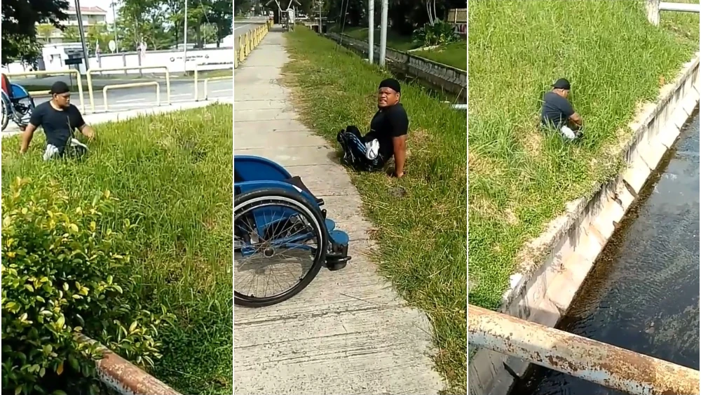 El deportista Abu Fathiyyaturahma salva a un gato