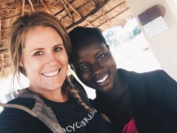 La misionera estadounidense Renee Bach La misionera estadounidense Renee Bach