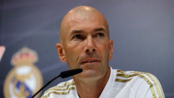 Zidane, en rueda de prensa