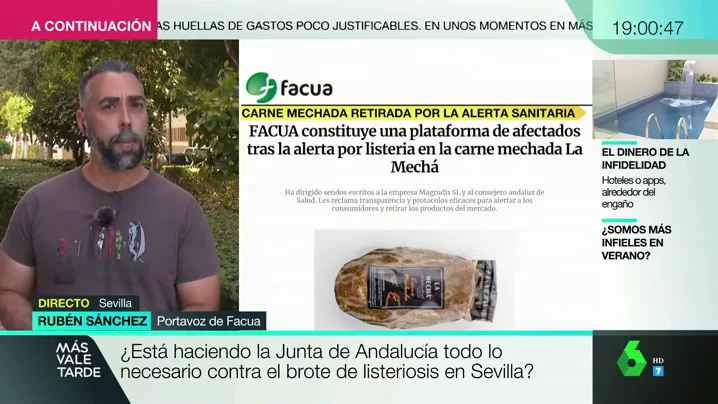 Rubén Sánchez, portavoz de Facua Rubén Sánchez, portavoz de Facua