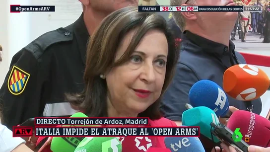 La ministra de Defensa, Margarita Robles La ministra de Defensa, Margarita Robles