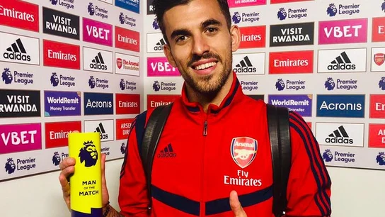 Ceballos, 'MPV' del Arsenal ante el Burnley Ceballos, 'MPV' del Arsenal ante el Burnley
