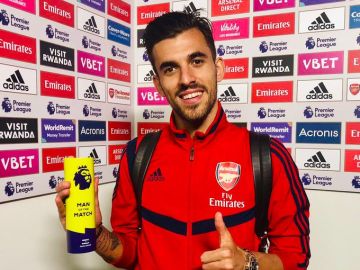 Ceballos, 'MPV' del Arsenal ante el Burnley Ceballos, 'MPV' del Arsenal ante el Burnley
