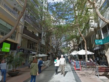 Calle en la que se produjeron los hechos en Santa Cruz de Tenerife Calle en la que se produjeron los hechos en Santa Cruz de Tenerife