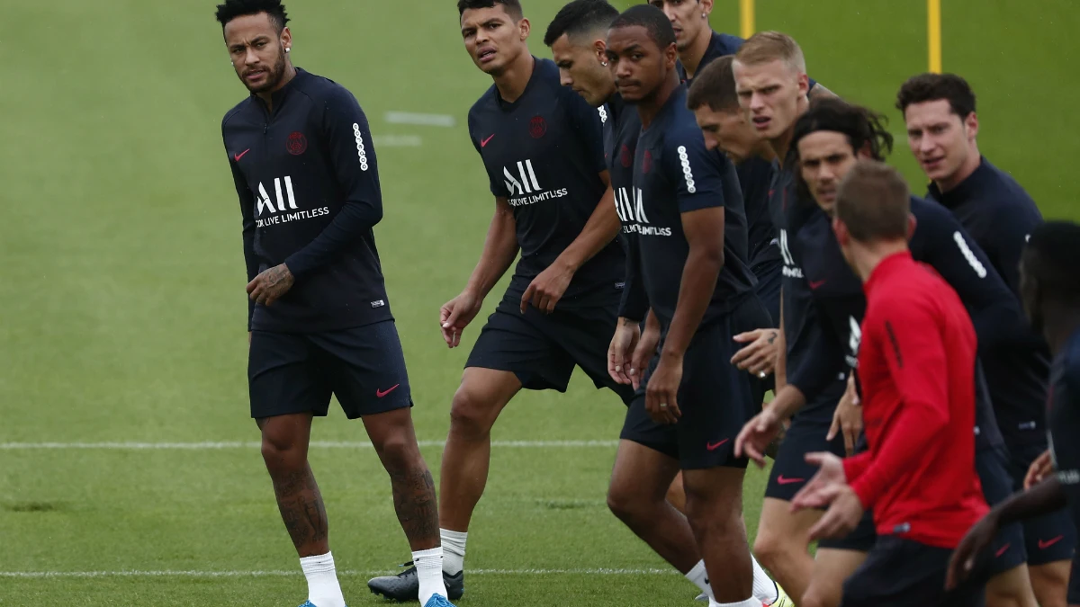 Neymar se entrena con el PSG