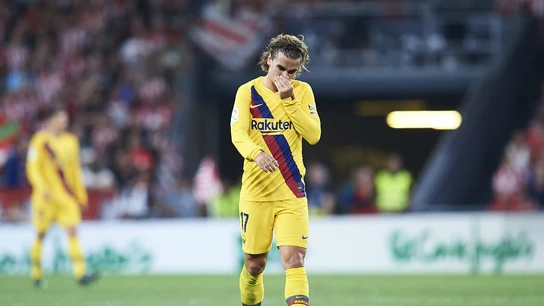 Griezmann, cabizbajo Griezmann, cabizbajo