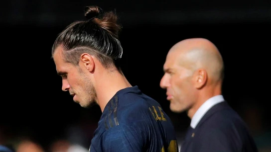Bale, junto a Zidane Bale, junto a Zidane
