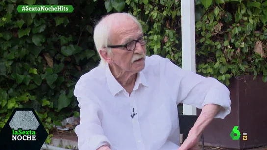 Antonio Escohotado, durante una entrevista en laSexta Noche Antonio Escohotado