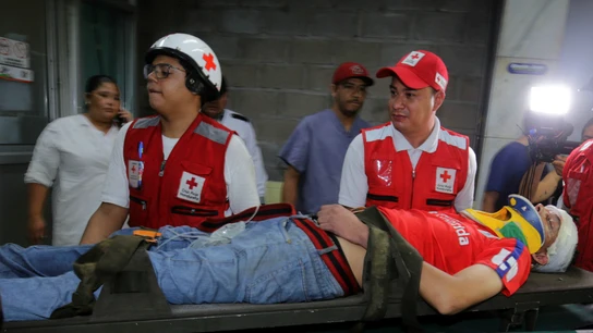 Un herido tras los incidentes en Tegucigalpa Un herido tras los incidentes en Tegucigalpa