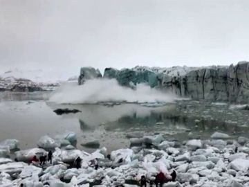 Primer glaciar que desaparece en Islandia Primer glaciar que desaparece en Islandia