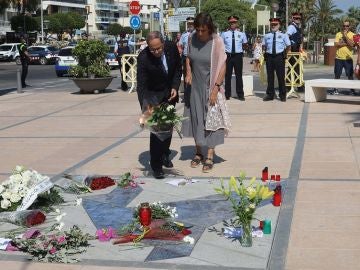Quim Torra rinde homenaje a las víctimas del atentado de Cambrils Quim Torra rinde homenaje a las víctimas del atentado de Cambrils