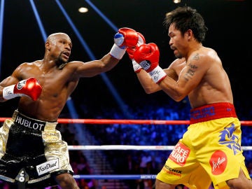 Mayweather y Pacquiao Mayweather y Pacquiao