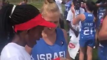 El regalo de las jugadoras israelíes a sus rivales kenianas