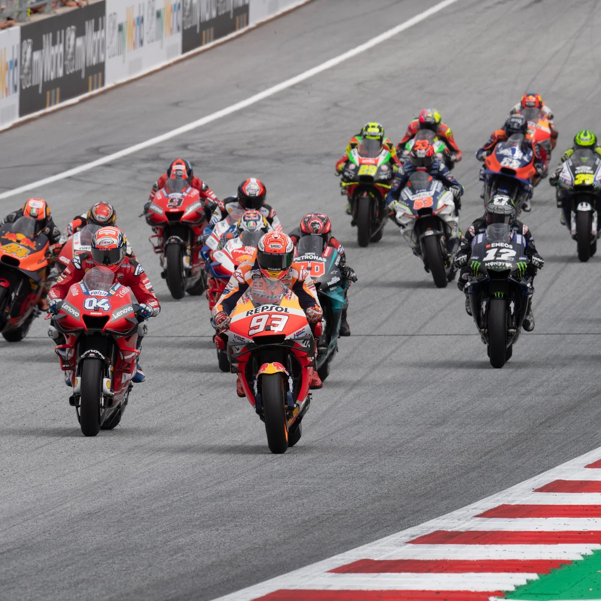 MotoGP 2021: parrilla, y de la temporada