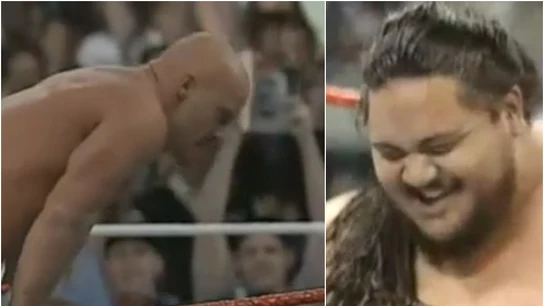 La escatológica pelea entre 'Stone Cold' y Yokozuna La escatológica pelea entre 'Stone Cold' y Yokozuna
