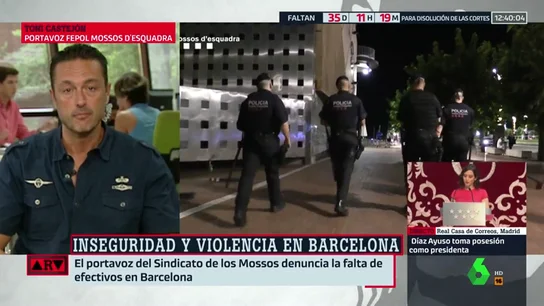 Los Mossos denuncian la falta de recursos para hacer frente a la inseguridad en Barcelona Los Mossos denuncian la falta de recursos para hacer frente a la inseguridad en Barcelona