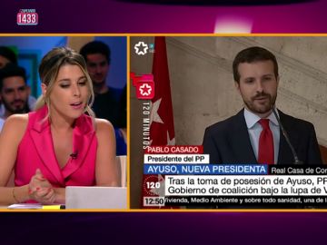 Valeria Ros reconoce el especial sexappeal de Casado en Zapeando Valeria Ros reconoce el especial sexappeal de Casado en Zapeando