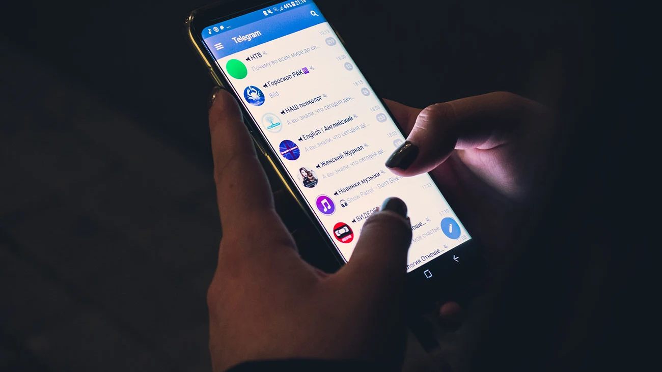 Escribiendo mensajes en Telegram