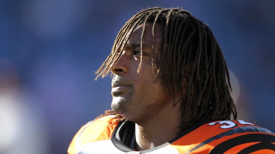 Cedric Benson, durante un partido Cedric Benson, durante un partido
