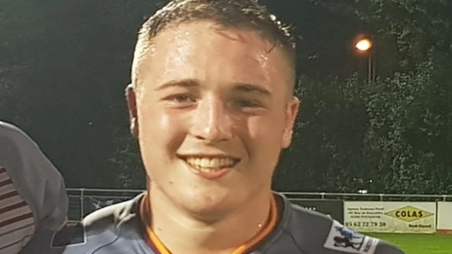 El jugador de rugby Archie Bruce El jugador de rugby Archie Bruce