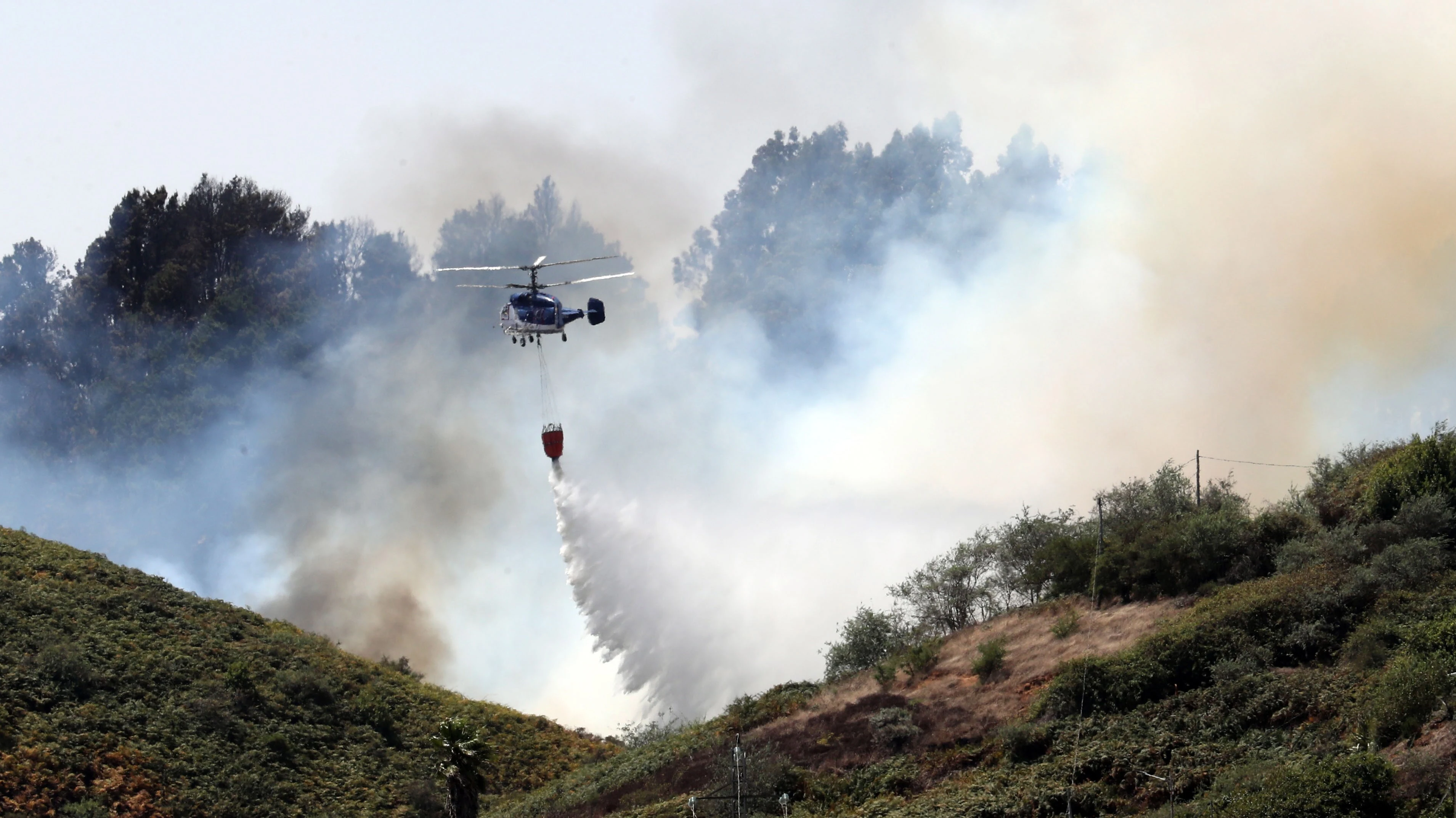 Incendio en Gran Canaria