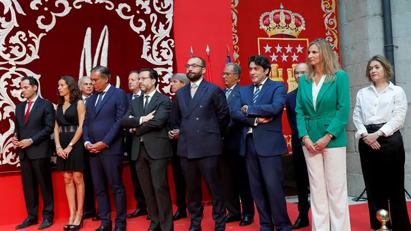 Los consejeros del Gobierno de la Comunidad de Madrid