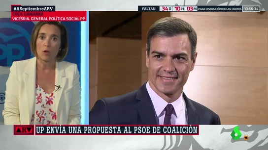 Cuca Gamarra (PP): "Pedro Sánchez está gobernando a golpe de tuit como si aquí no estuviera pasando nada" Cuca Gamarra (PP): "Pedro Sánchez está gobernando a golpe de tuit como si aquí no estuviera pasando nada"