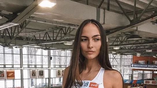 La atleta rusa Margarita Plavunova La atleta rusa Margarita Plavunova
