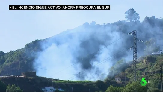 El incendio de Gran Canaria sigue activo: el viento es favorable pero ya son 12.000 las hectáreas arrasadas El incendio de Gran Canaria sigue activo: el viento es favorable pero ya son 12.000 las hectáreas arrasadas