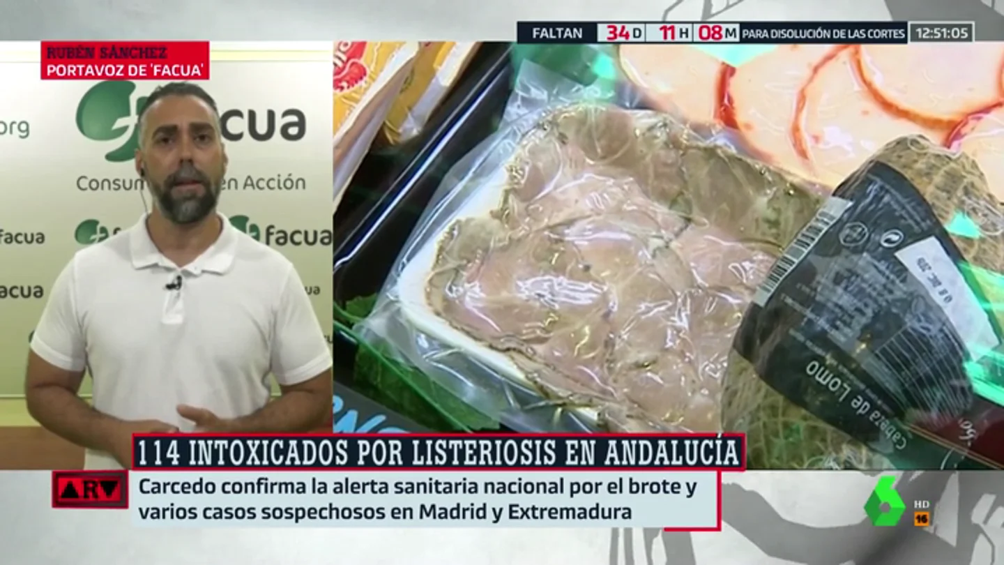Facua critica la gestión de la Junta con el brote de listeriosis: "Es muy preocupante que una Consejería dé información falsa" Facua critica la gestión de la Junta con el brote de listeriosis: "Es muy preocupante que una Consejería dé información falsa"