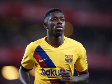 Ousmane Dembélé, con el FC Barcelona Ousmane Dembélé, con el FC Barcelona